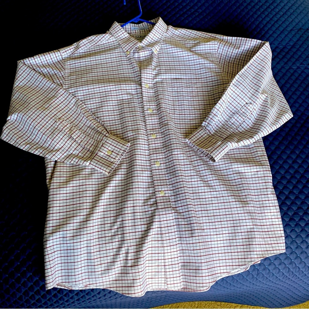 Men’s Size 18 L.L. Bean Button Down Shirt